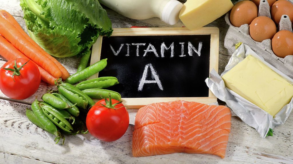 Продукты которые содержат витамин А