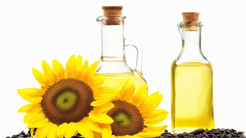 Подсолнечное масло и семечки содержат витамин Е